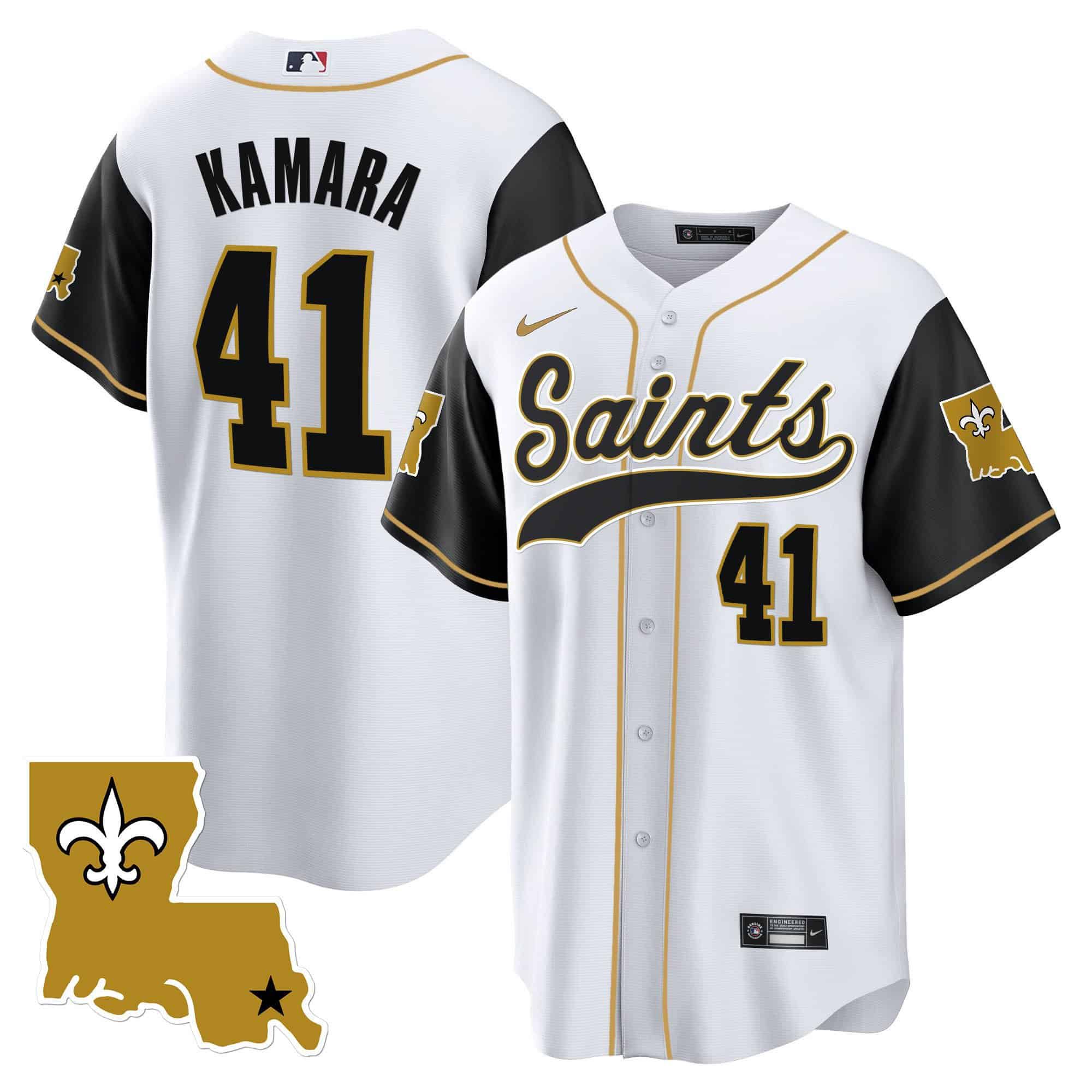 Men New Orleans Saints #41 Kamara White 2024 Nike 1987 Legacy Cool Base NFL Jersey style 2->indianapolis colts->NFL Jersey